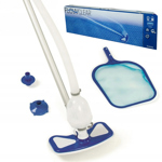 Kit Limpieza De Pileta Barrefondo Saca Hojas Bestway 58234