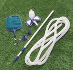 Kit Limpieza De Pileta Barrefondo Saca Hojas Bestway 58234