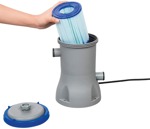 Bomba Filtrante Bestway Filtro Para Piletas Lona 14300 Lts
