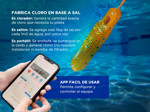 Generador de Cloro Clorador Salino Nataclor Smarty Portatil Piscina Cloro