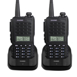 Handy Gadnic WK88 Kit x2 Bi-Banda 10w 128CH Hasta 12km + 4 Baterías y 2 Manos Libres