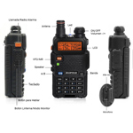 Kit Handy Baofeng UV5R + Batería 3800 mAh