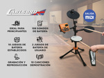 Batería electrónica junior Carlsbro Rock 50 de 3 piezas