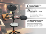 Batería electrónica junior Carlsbro Rock 50 de 3 piezas