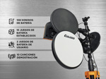 Batería electrónica junior Carlsbro Rock 50 de 3 piezas