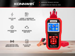 Scanner Automotriz Obd2 Y Analizador de Batería Konnwei KW890 Multimarca Función Oil Reset