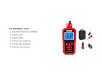 Scanner Automotriz Obd2 Y Analizador de Batería Konnwei KW890 Multimarca Función Oil Reset