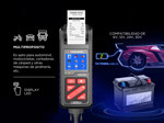 Analizador de Baterías Konnwei Kw720 Con Impresora y Display 6v-30v + Rollos