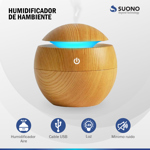 Vaporizador Humidificador Aromatizador Purificador Ambiente