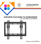 Soporte Fijo Para Tv Howonder Lcd Y Led De 23 A 42 Pulgadas