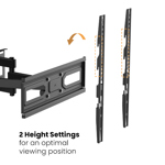 Soporte De Tv Móvil Con Brazo Extensible TV 37 a 70" Niviko 40Kg