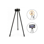 Mini Tripode De Escritorio P Celular Camara 14cm + Adaptador