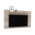Mueble Panel Rack Madera Melamina Para Tv Con Estante