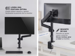 Soporte Brazo de Monitor Gadnic Resorte de Gas