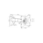 SOPORTE TV LED HOWONDER HW32M2 2342 - MOVIL HASTA 30KG