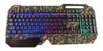 Kit Gamer Teclado Y Mouse Noga Nkb-233 Rgb Combo Camouflage