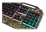 Kit Gamer Teclado Y Mouse Noga Nkb-233 Rgb Combo Camouflage