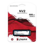 DISCO SSD M2 2280 500GB KINGSTON SNV2S/500G 3500MB/S PCIE 4.0 NVME
