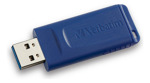 Pendrive 64 Gb Verbatim Retractable Azul Usb 2.0