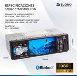 Estéreo Para Auto Suono Con Pantalla Bluetooth