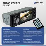 Suono Estéreo C/pantalla Led Bluetooth Aux Radio Fm