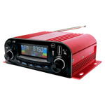 Potencia de Auto Gadnic Amplificador de Sonido Con Bluetooth