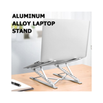 Soporte Base Notebook Aluminio Macbook Pro Air Regulable N8