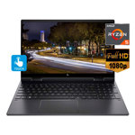 Hp FHD TOUCH 16gb + 512 SSD Ryzen 5 / x360 Notebook Hexacore