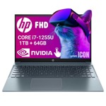 Hp 1TB SSD + 64gb / Core i7 Notebook FHD 15.6 Nvidia Geforce