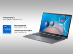 Notebook Asus X515 Intel Core I7 8Gb SSD 512Gb Windows 11