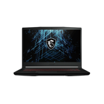 NOTEBOOK 15" MSI GF63 THIN 11UC i5-11400 16GB SSD 512GB RTX 3050 WINDOWS 11 BLACK