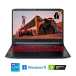 NOTEBOOK ACER I5-11400H NITRO 5 8GB 512SSD BLACK GTX 1650 156 BLACK W11HSL (AN515-57-532W)(NHQEKA