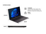 Notebook Hp 255 G10 Ryzen 3-7330u 8Gb 512Gb 15 Windows 11