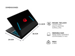 Notebook Bangho GM-15Z13 Core i5-13500H 1Tb SSD M2 16Gb 156 FHD - 144Hz RTX3050 4Gb FREE DOS