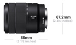 Lente Zoom Sony 18-135mm F3.5-5.6 APS-C SEL18135