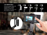 Estabilizador de Mano para Celular Gadnic con Rotación Vertical y Horizontal