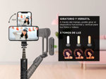 Estabilizador de Mano para Celular Gadnic con Rotación Vertical y Horizontal