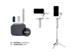 Gimbal Estabilizador Para Celular Gadnic + Combo Trípode