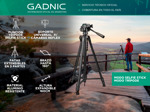 Trípode Profesional Gadnic Para Camara