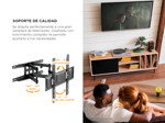 Soporte de Pared para TV Gadnic S-BRACK42 Movimiento Completo Montante Doble
