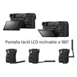 Camara Digital Mirrorless Sony A6400 4k Wifi Sel1650
