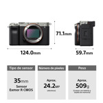 Cámara Digital Mirrorless Sony ILCE-7C Kit Lente 2860