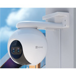 Cámara De Seguridad Ezviz C8pf Doble Lente 360° Exterior Fhd
