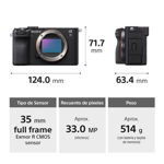 Camara Digital Mirrorless Sony Alpha ILCE-7CM2 FF + SEL2860