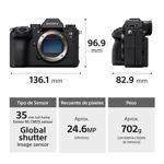 Camara Digital Mirrorless Sony Alpha ILCE-9M3 Full Frame