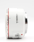 Lente Yongnuo Yn 50 Mm Ii F1.8 Para Canon Ef Modelo V2 White