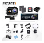 Camara Deportiva Argomtech Epic 85 4k Uhd Wifi Display Ips