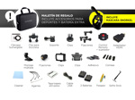 Kit Mascara Snorkel Gadnic + Camara Deportiva 4K