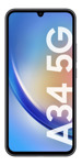 Samsung Galaxy A34 128gb 6gb Ram Awesome Graphite Knox