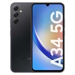 Celular Samsung Galaxy A34 128 GB SM-A346MZKB 5G 128GB 6GB Negro